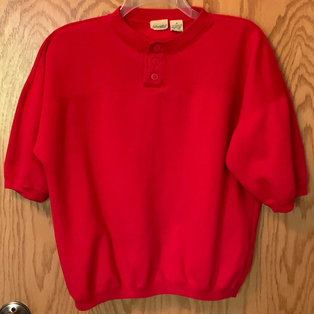 St John’s Bay - Short Sleeve Red Sweatshirt